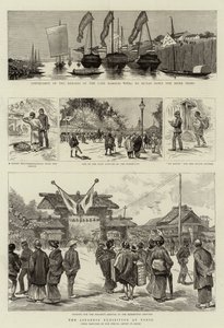 The Japanese Exhibition at Tokio by Georges Ferdinand Bigot